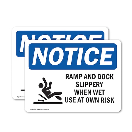 Signmission 18 in Height, 24 in Width, Vinyl Decal, Rectangle OS-2PACK-NS-D-1824-L-17980